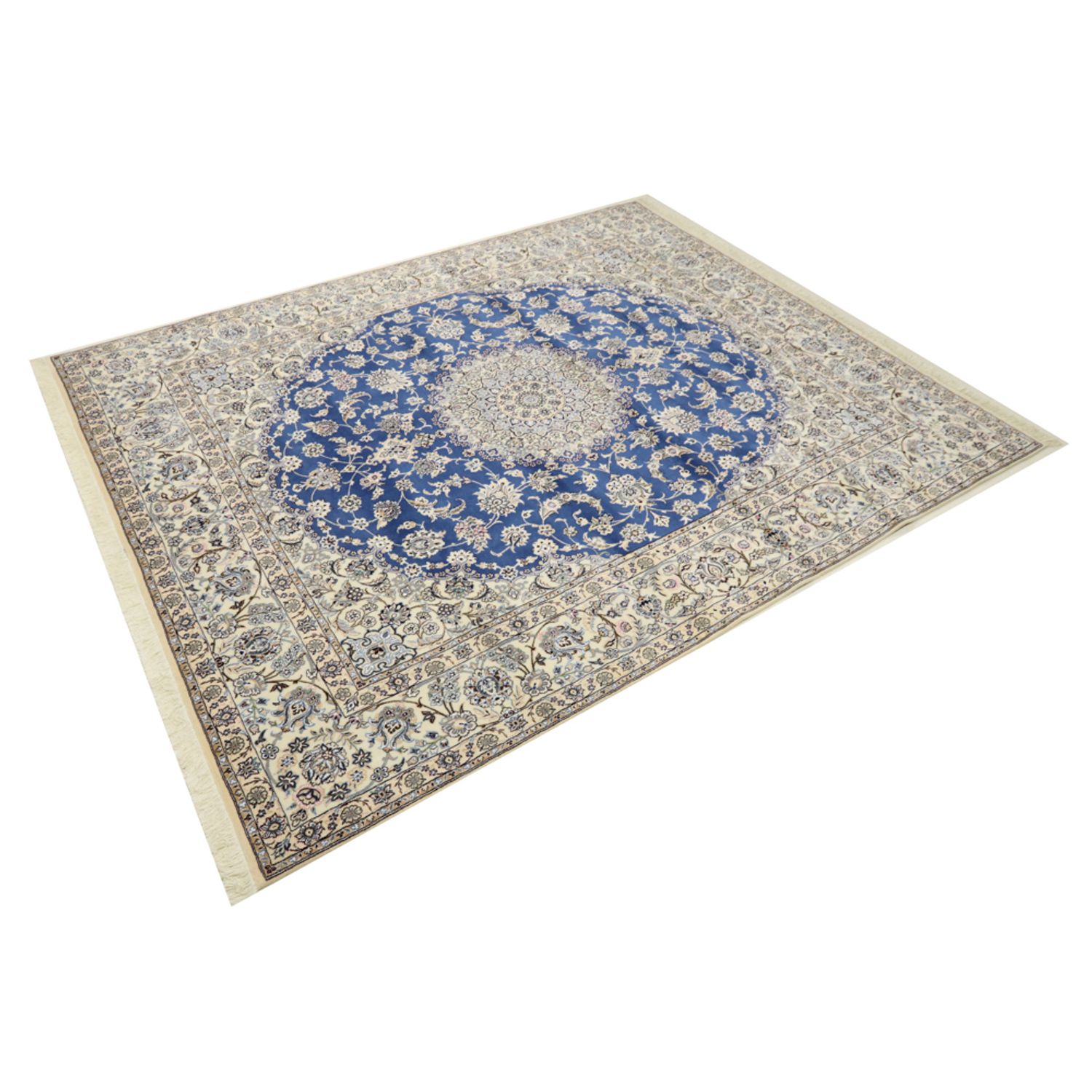 Perser Rug - Nain - Royal - 303 x 250 cm - blue