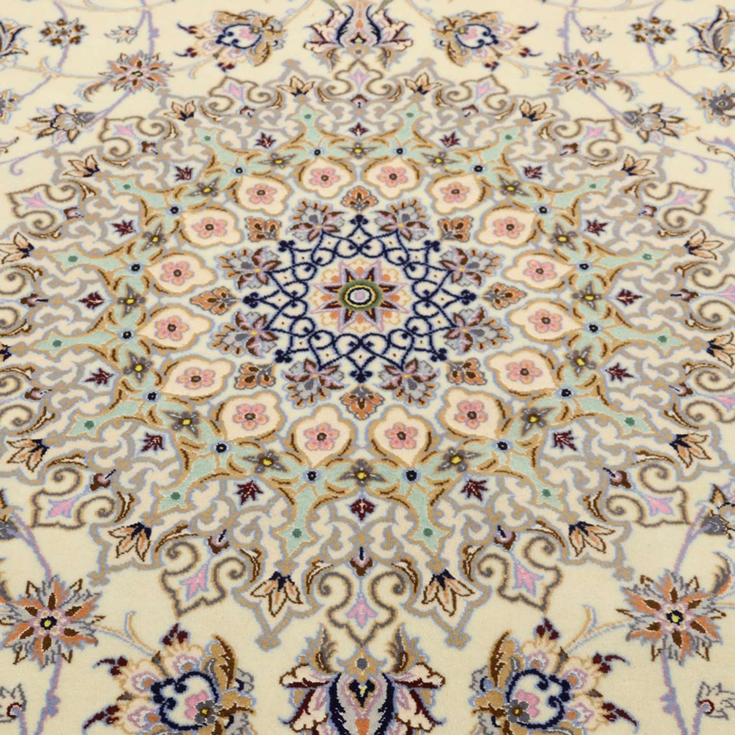 Tapis persan - Nain - Royal - 365 x 250 cm - crème
