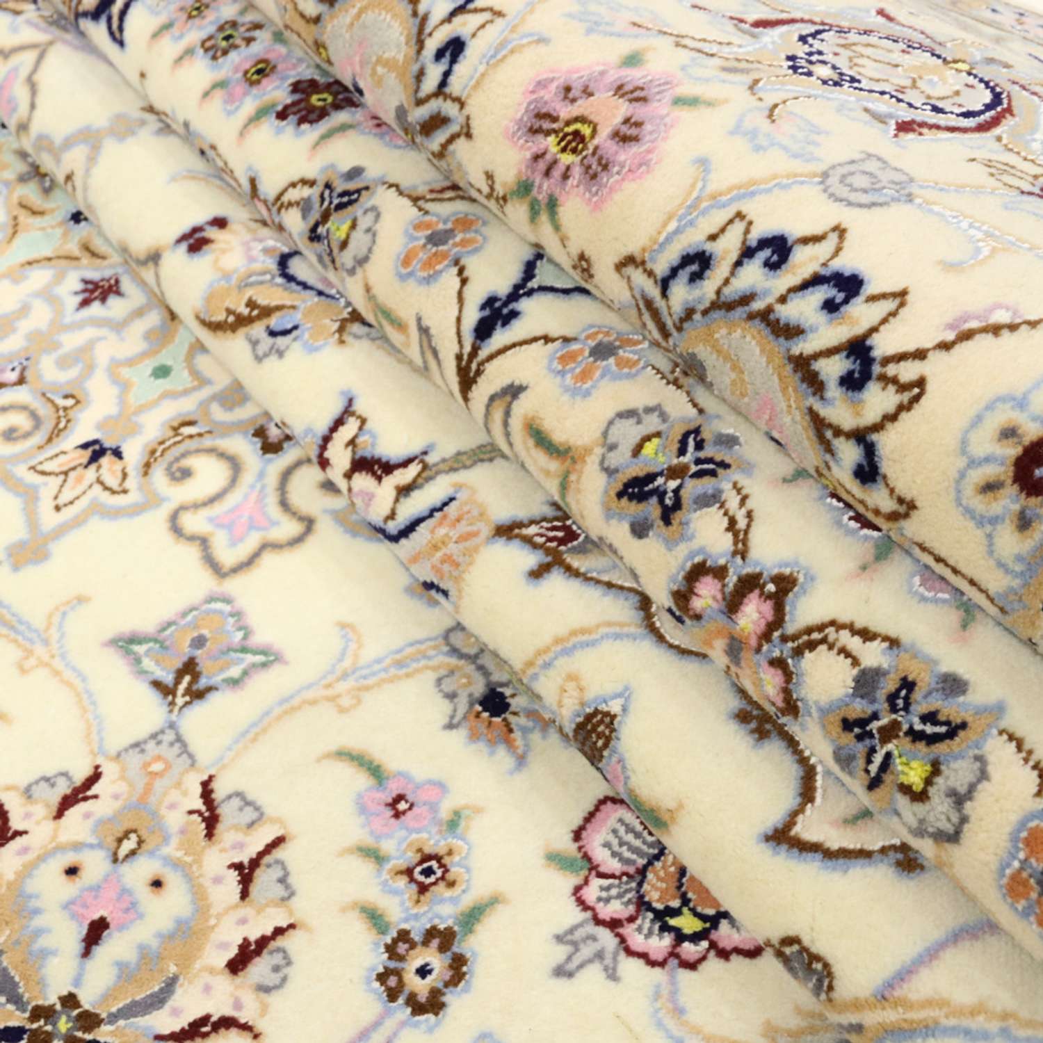 Persisk tæppe - Nain - Royal - 365 x 250 cm - creme
