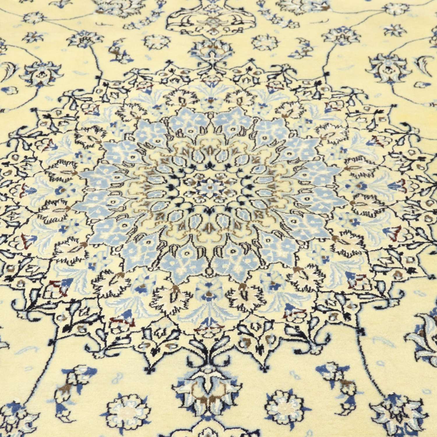 Persisk teppe - Nain - Royal - 393 x 303 cm - krem