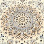 Persisk teppe - Nain - Royal rundt  - 200 x 200 cm - beige