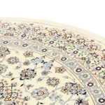 Persisk teppe - Nain - Royal rundt  - 200 x 200 cm - beige