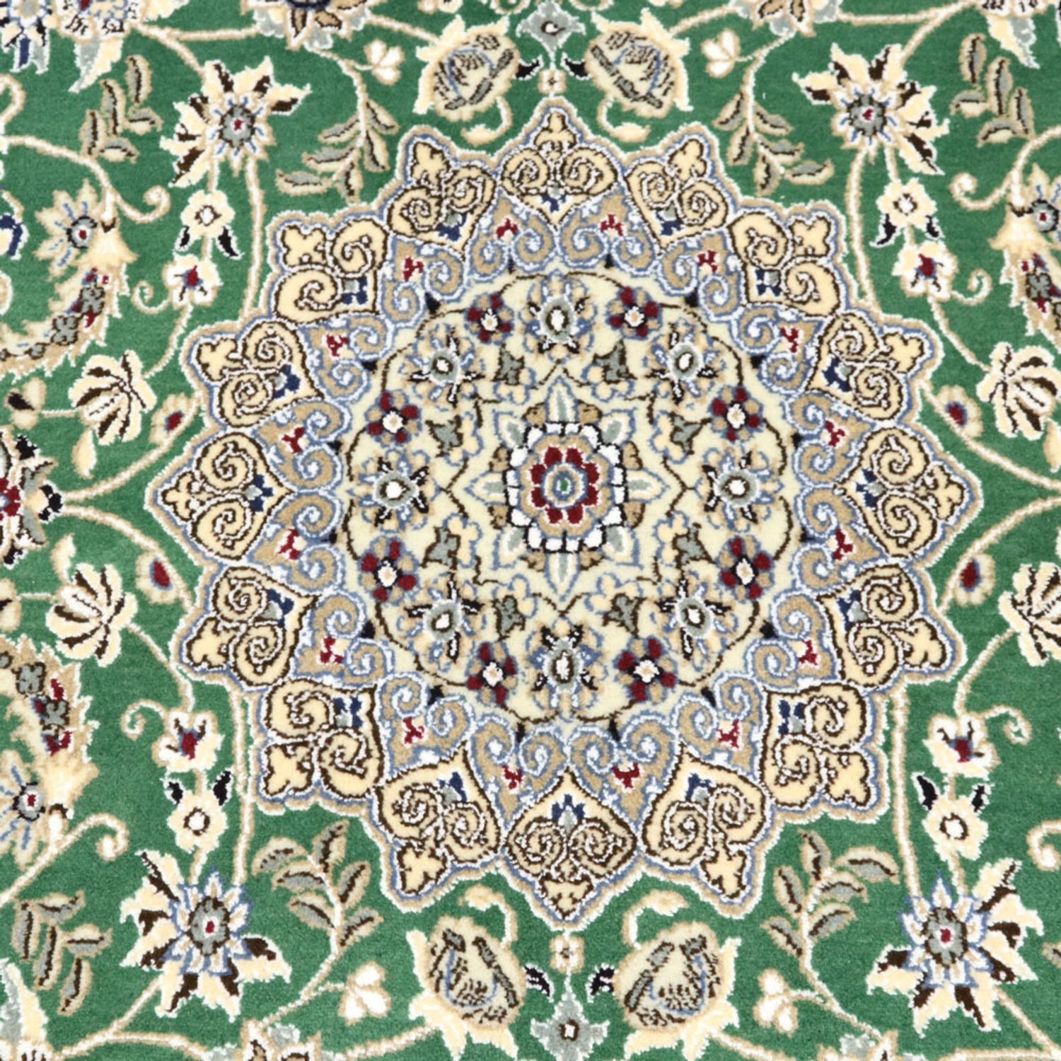 Perser Rug - Nain - Royal - 198 x 130 cm - green