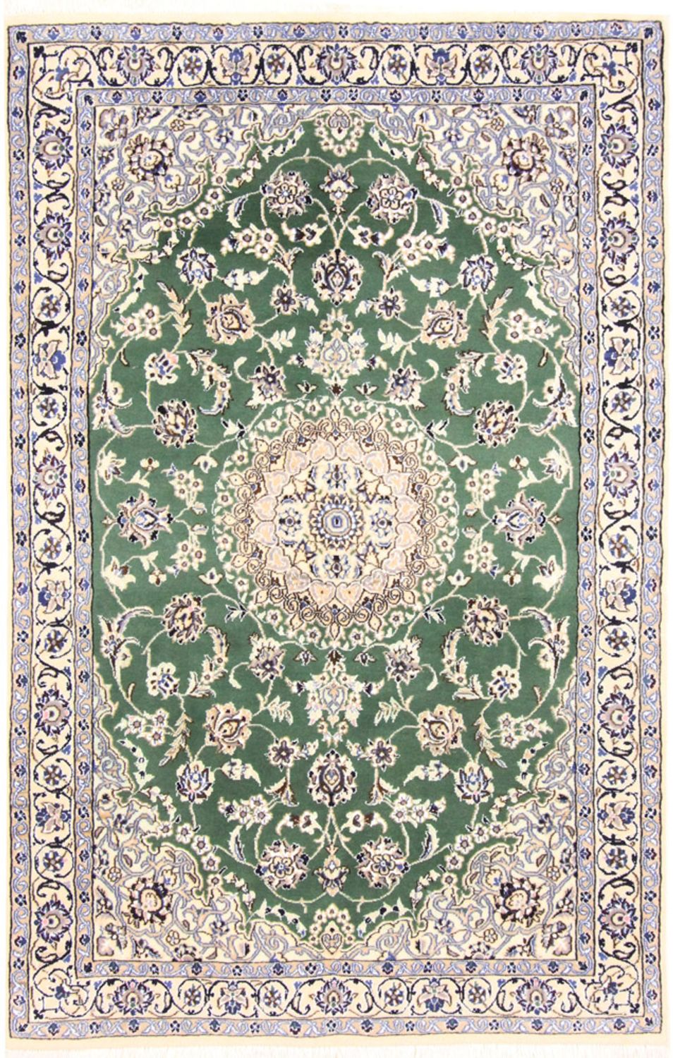 Persisk teppe - Nain - Royal - 180 x 115 cm - grønn