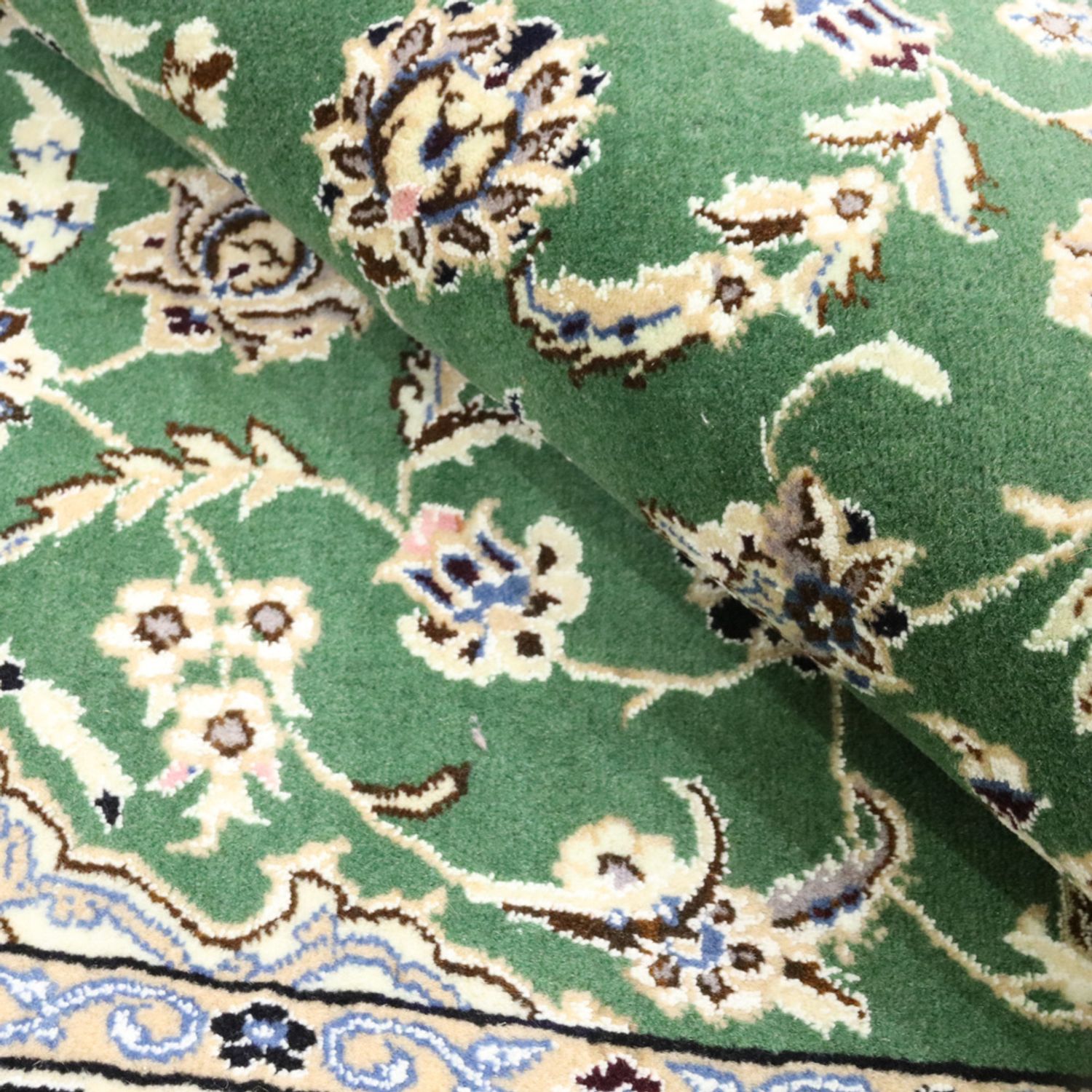 Persisk teppe - Nain - Royal - 180 x 115 cm - grønn