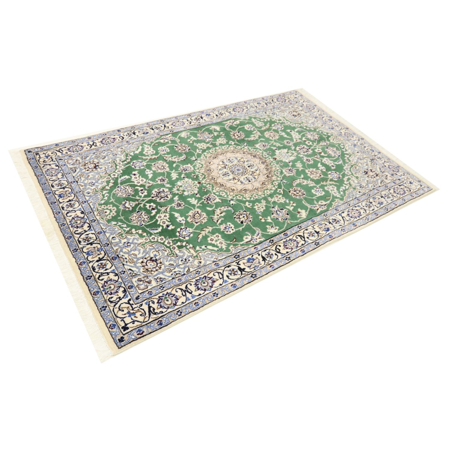 Persisk teppe - Nain - Royal - 180 x 115 cm - grønn