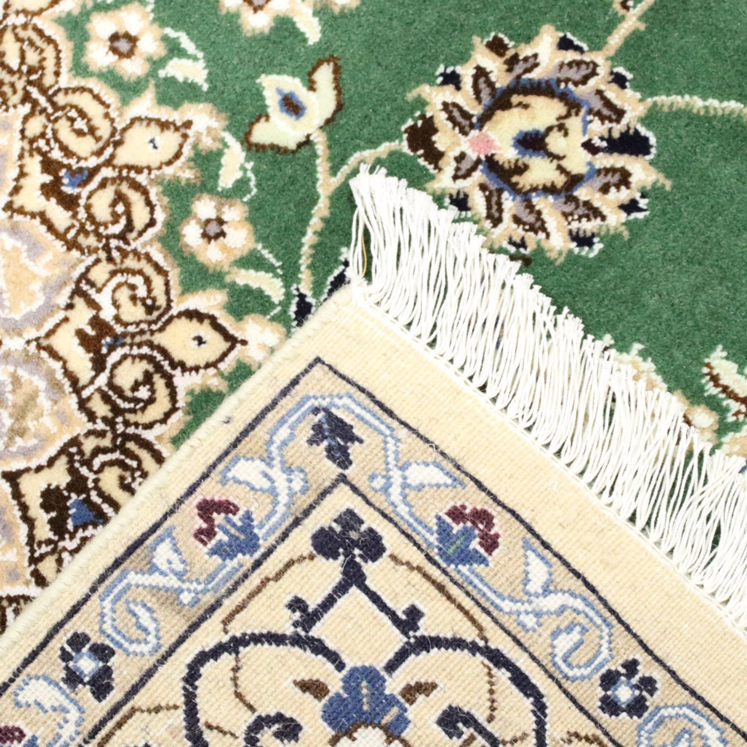 Persisk teppe - Nain - Royal - 180 x 115 cm - grønn