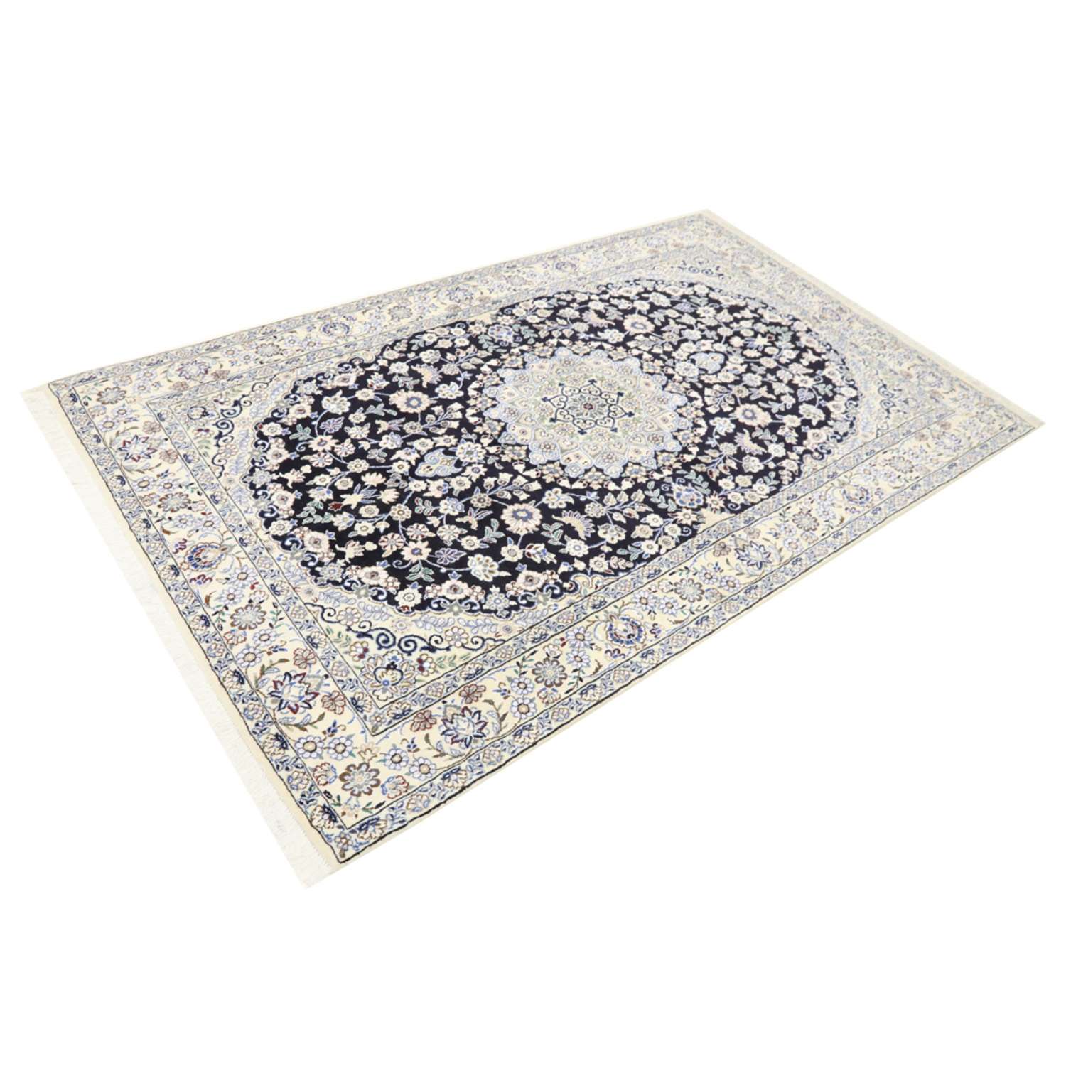 Perský koberec - Nain - Royal - 202 x 130 cm - tmavě modrá