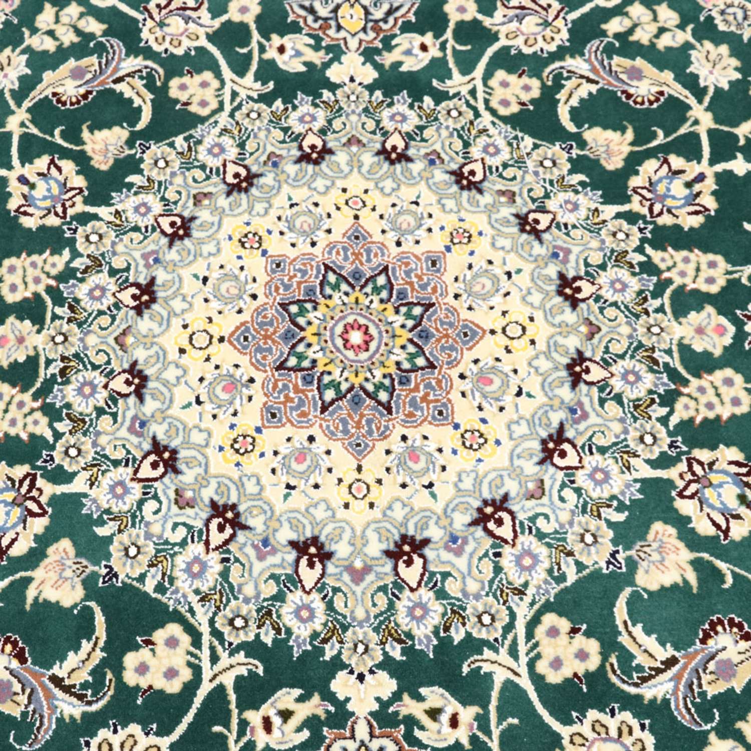 Persisk teppe - Nain - Royal - 257 x 158 cm - grønn
