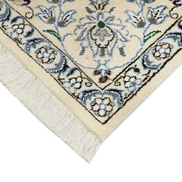 Tapis persan - Nain - Royal - 246 x 154 cm - bleu foncé