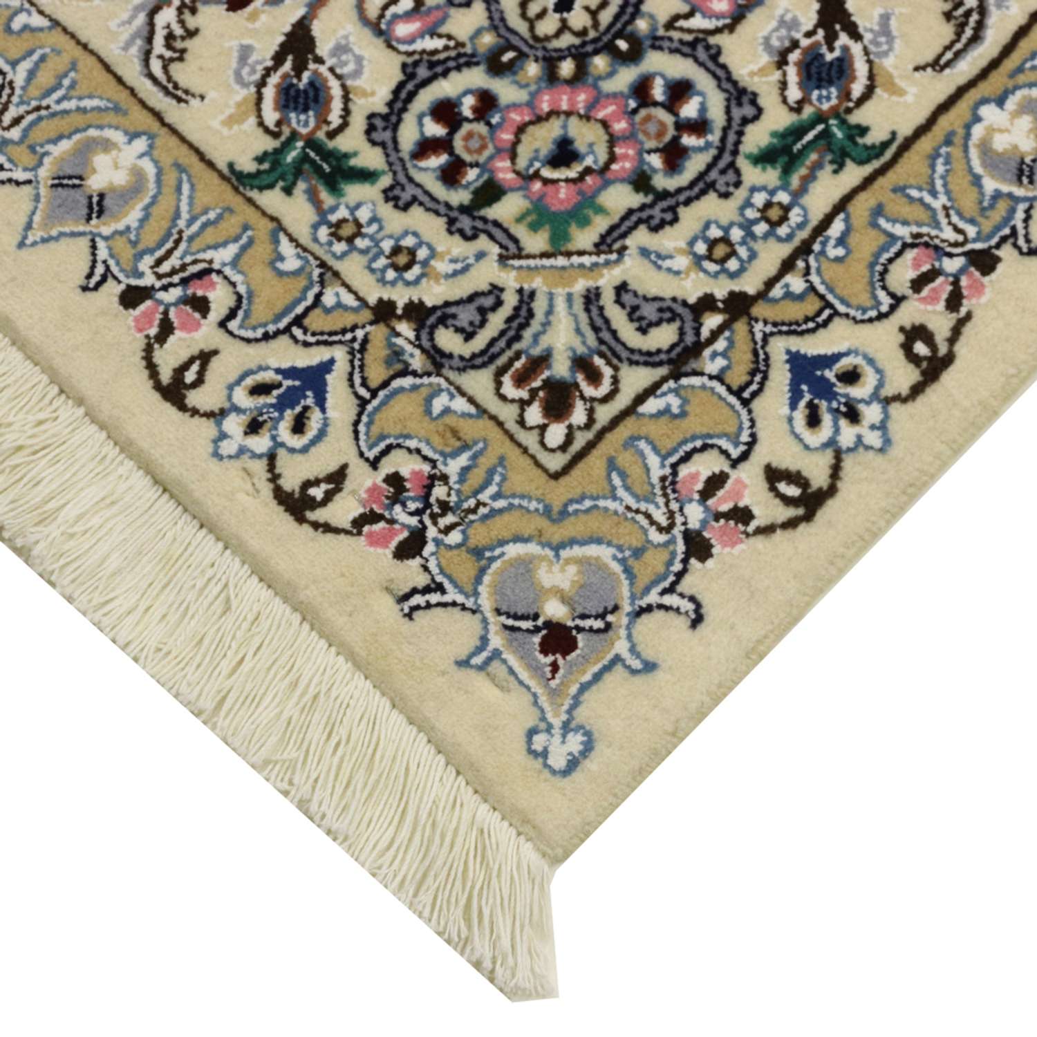 Perzisch tapijt - Nain - Koninklijk - 247 x 156 cm - donkerblauw