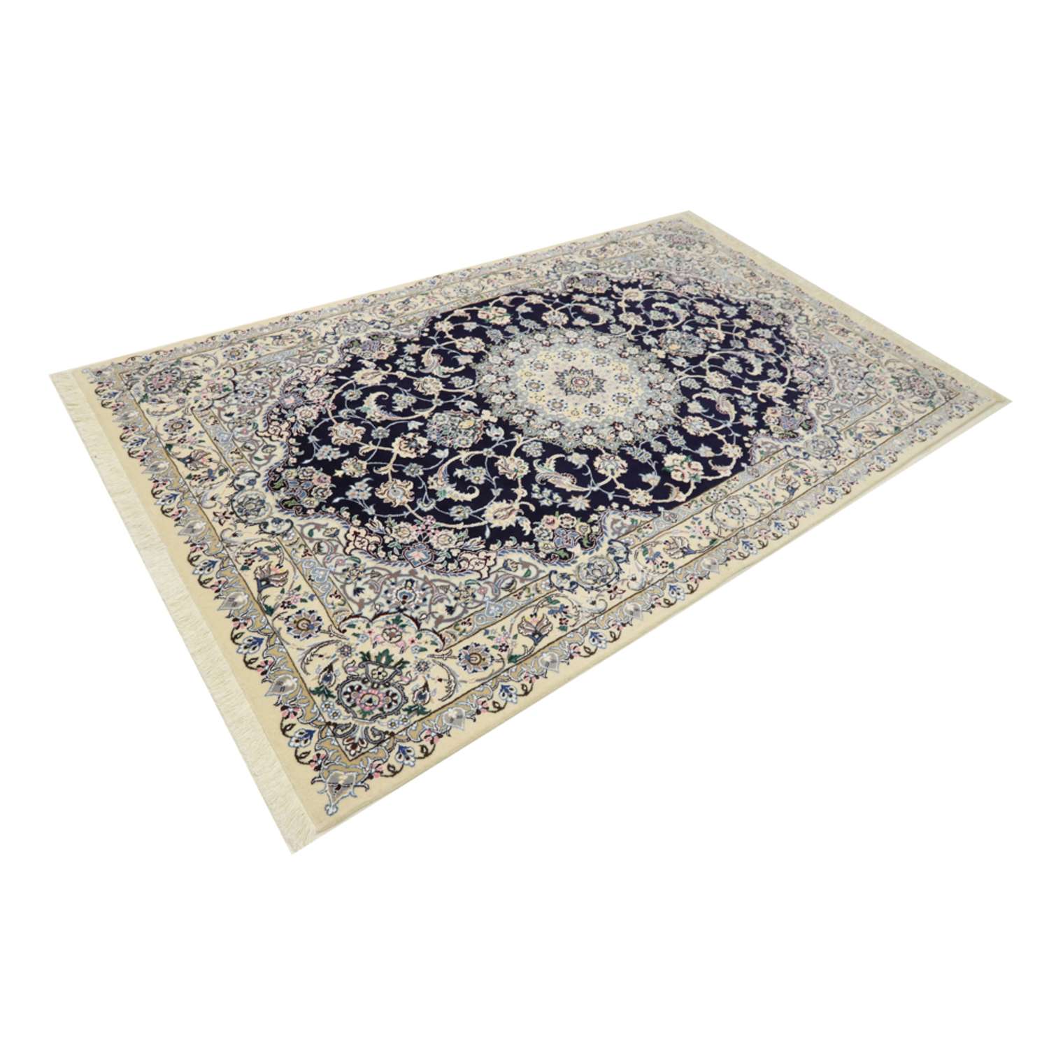 Persisk matta - Nain - Royal - 247 x 156 cm - mörkblå