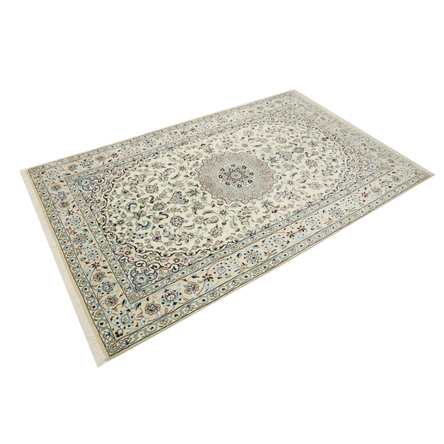 Tappeto Persero - Nain - Reale - 246 x 154 cm - beige