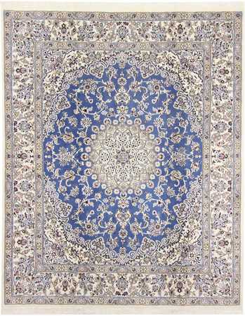 Tapis persan - Nain - Royal - 250 x 200 cm - bleu