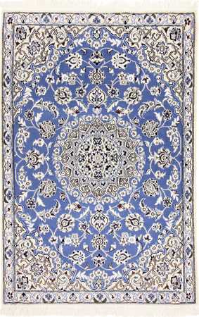 Tappeto Persero - Nain - Reale - 134 x 89 cm - blu