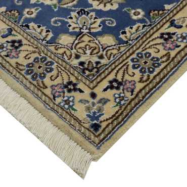 Tappeto corsia Tappeto Persero - Nain - Reale - 198 x 83 cm - blu