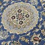 Tapis de couloir Tapis persan - Nain - Royal - 198 x 83 cm - bleu