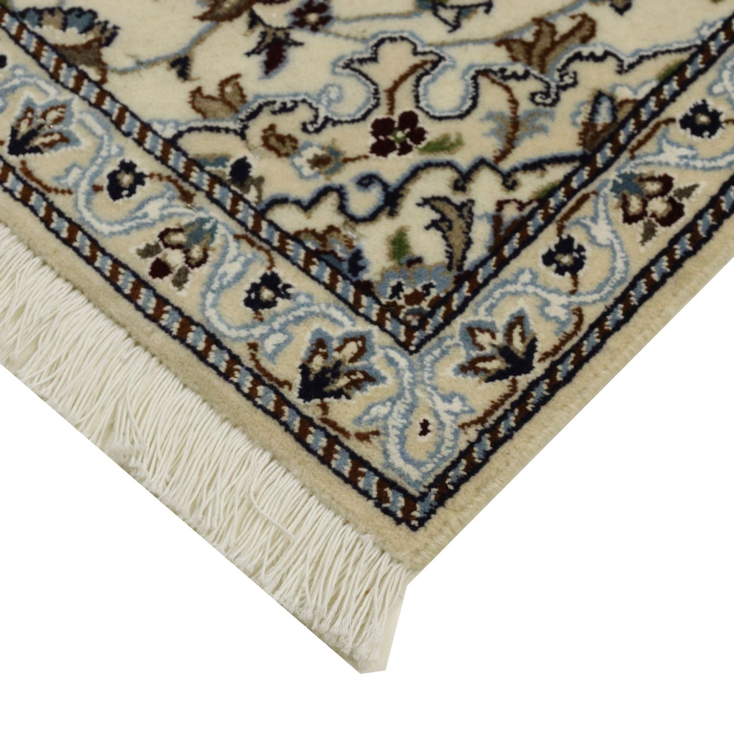 Løper Persisk teppe - Nain - Royal - 199 x 62 cm - beige