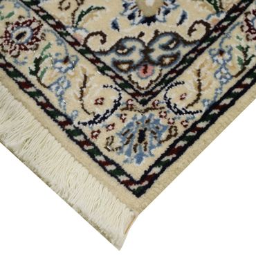 Alfombra Persa - Nain - Real - 90 x 60 cm - beige