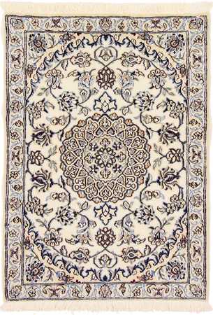 Perser Rug - Nain - Royal - 92 x 64 cm - cream