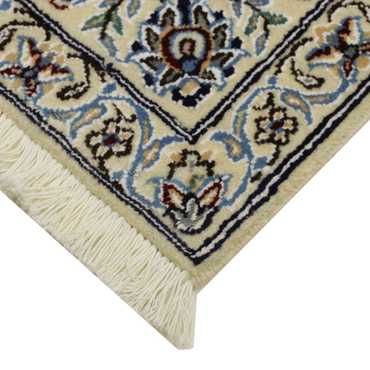 Tapis persan - Nain - Royal - 92 x 64 cm - crème