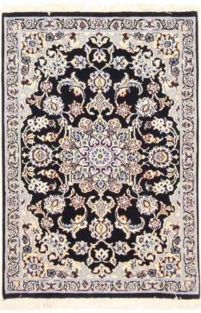 Perser Rug - Nain - Royal - 90 x 60 cm - dark blue