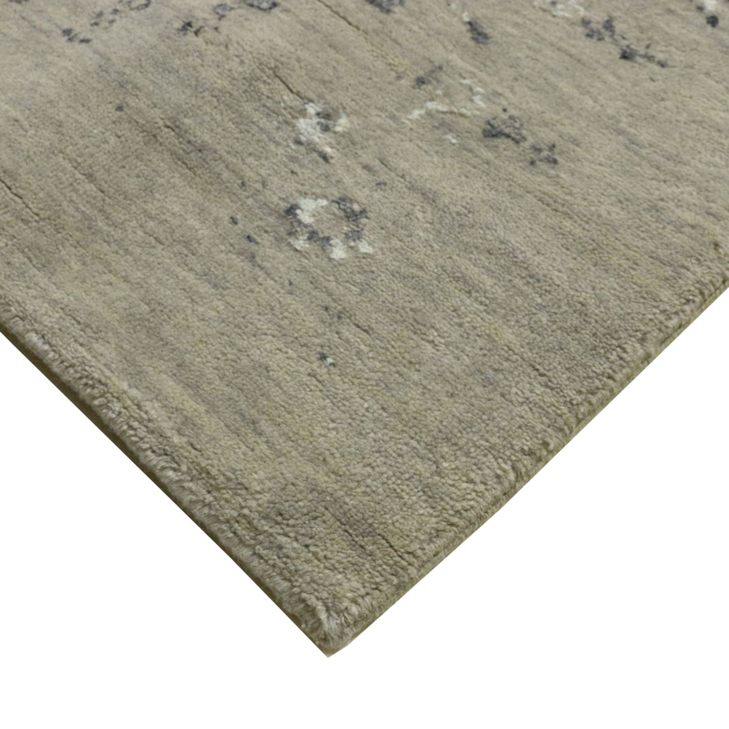 Tapis design - 305 x 244 cm - argent