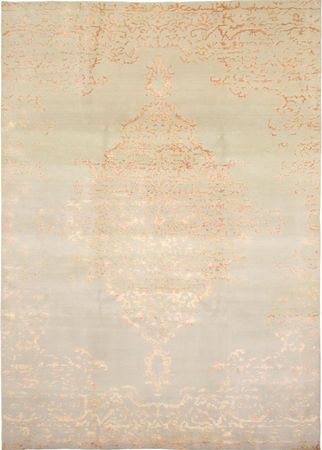 Designer Rug - 353 x 254 cm - salmon