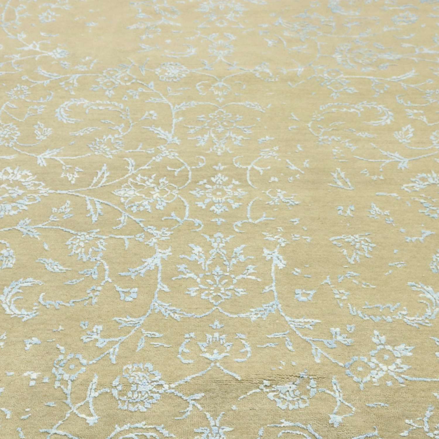 Designer tæppe - 306 x 243 cm - lyseblå