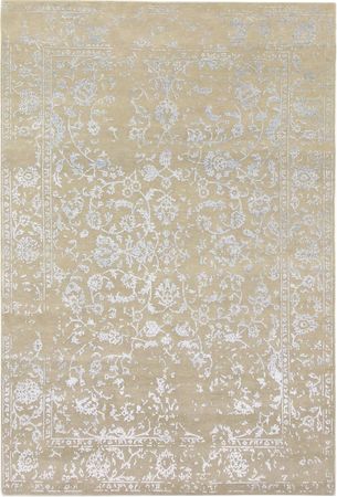 Tapis design - 250 x 169 cm - argent