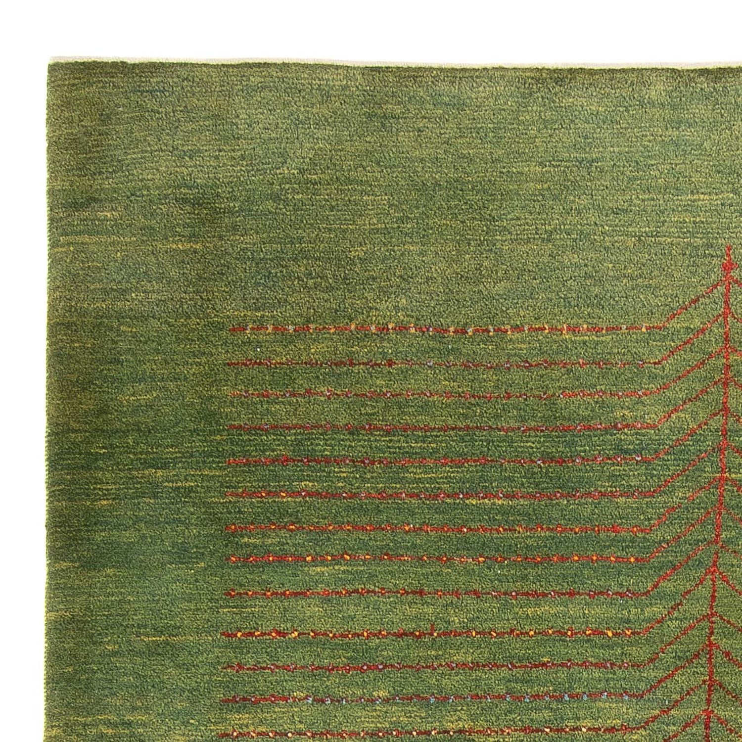 Alfombra Gabbeh - Persa - 241 x 173 cm - verde