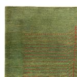 Tapis Gabbeh - Persan - 241 x 173 cm - vert