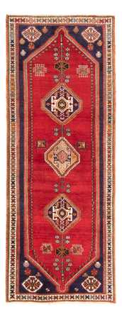 Loper Gabbeh Tapijt - Kashkuli Perzisch - 234 x 82 cm - rood