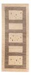 Tapis de couloir Tapis Gabbeh - Loribaft Persan - 209 x 83 cm - beige