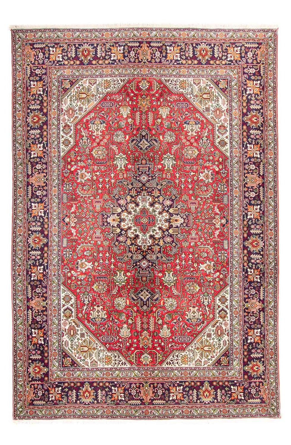 Tapis persan - Tabriz - 302 x 200 cm - rouge