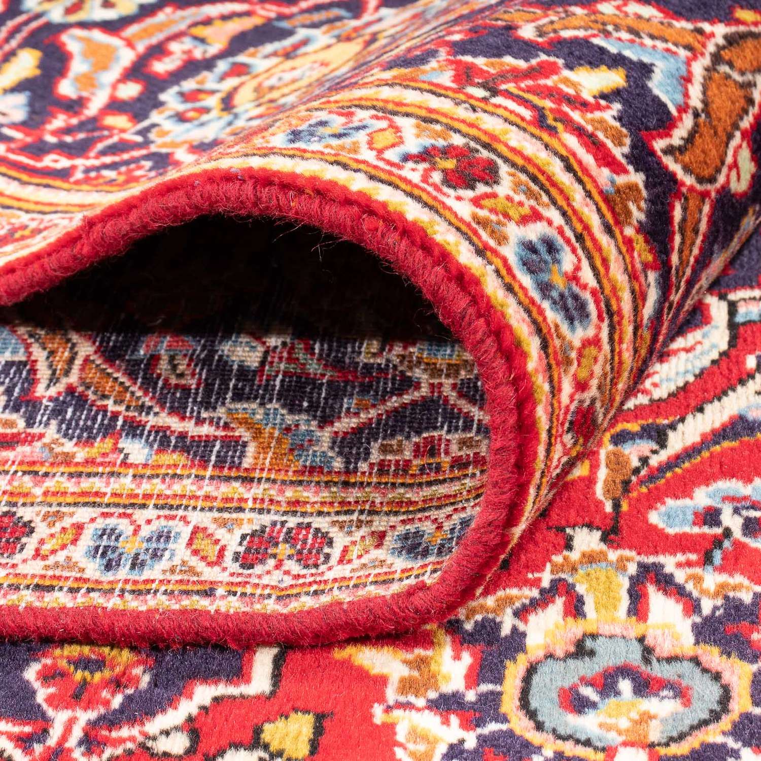 Persiska mattor - Keshan - 290 x 195 cm - röd