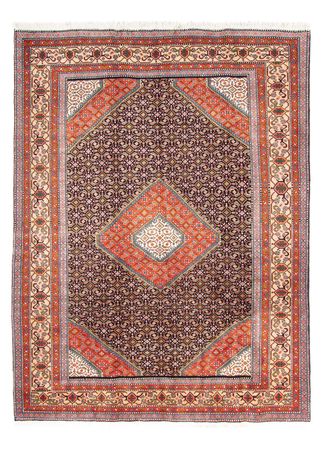 Tapete Persa - Tabriz - 276 x 208 cm - azul escuro