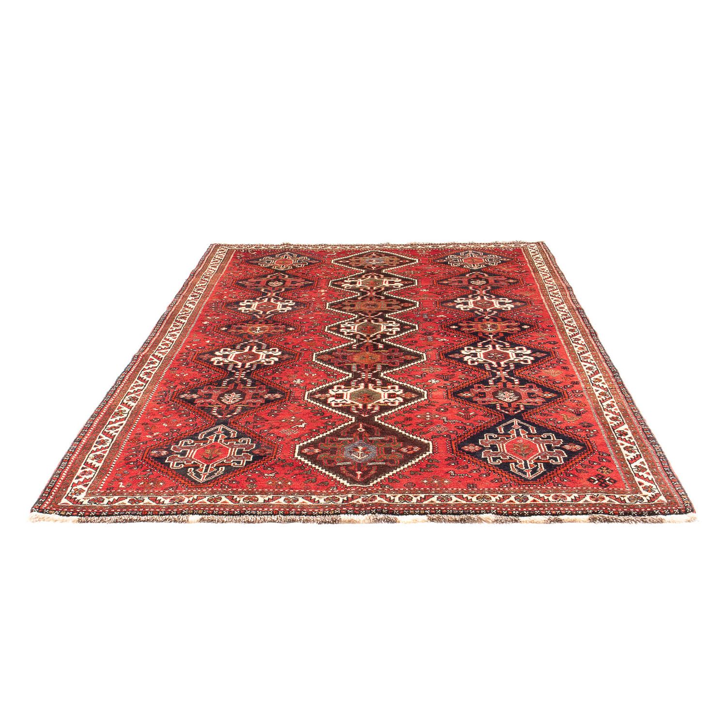 Tapis persan - Nomadic - 275 x 180 cm - rouge