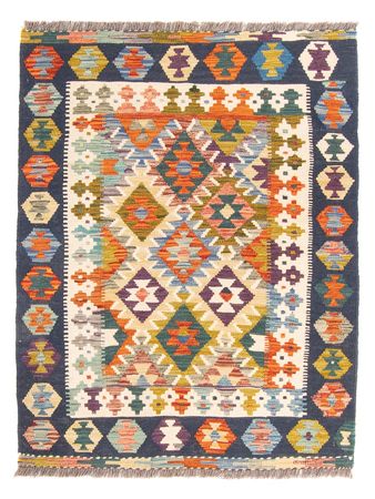 Tapete Kelim - Oriental - 137 x 105 cm - multicolorido