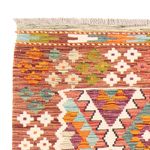 Corredor Tapete Kelim - Oriental - 206 x 103 cm - multicolorido