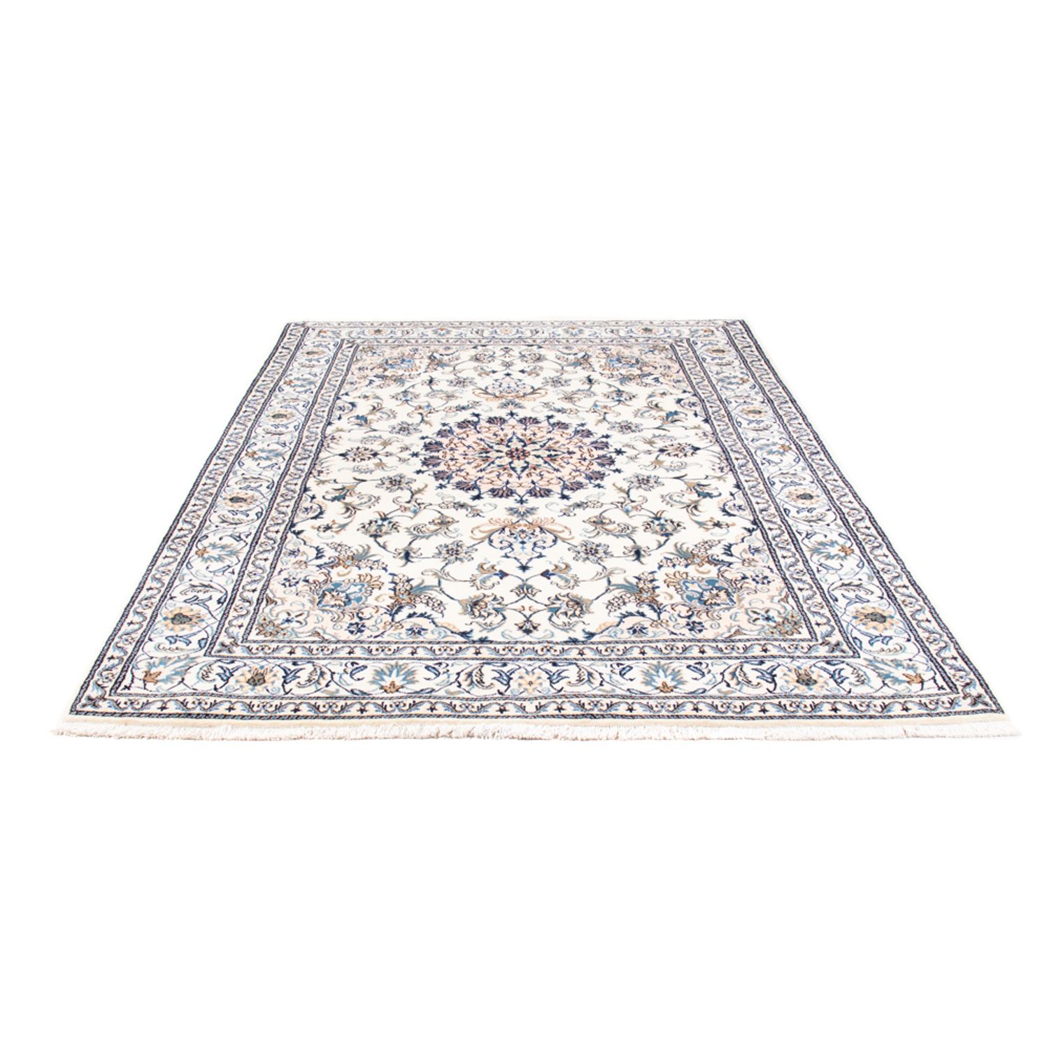 Persisk teppe - Nain - 240 x 164 cm - beige