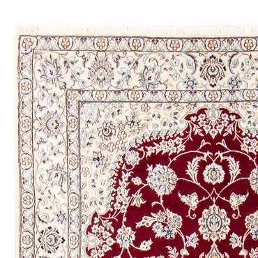 Alfombra Persa - Nain - Real - 245 x 150 cm - rojo