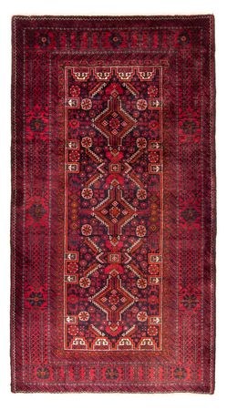 Tappeto corsia Tappeto Belutsch - 202 x 110 cm - rosso