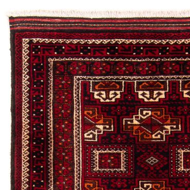 Tapis de couloir Tapis Belutsch - 190 x 90 cm - rouge