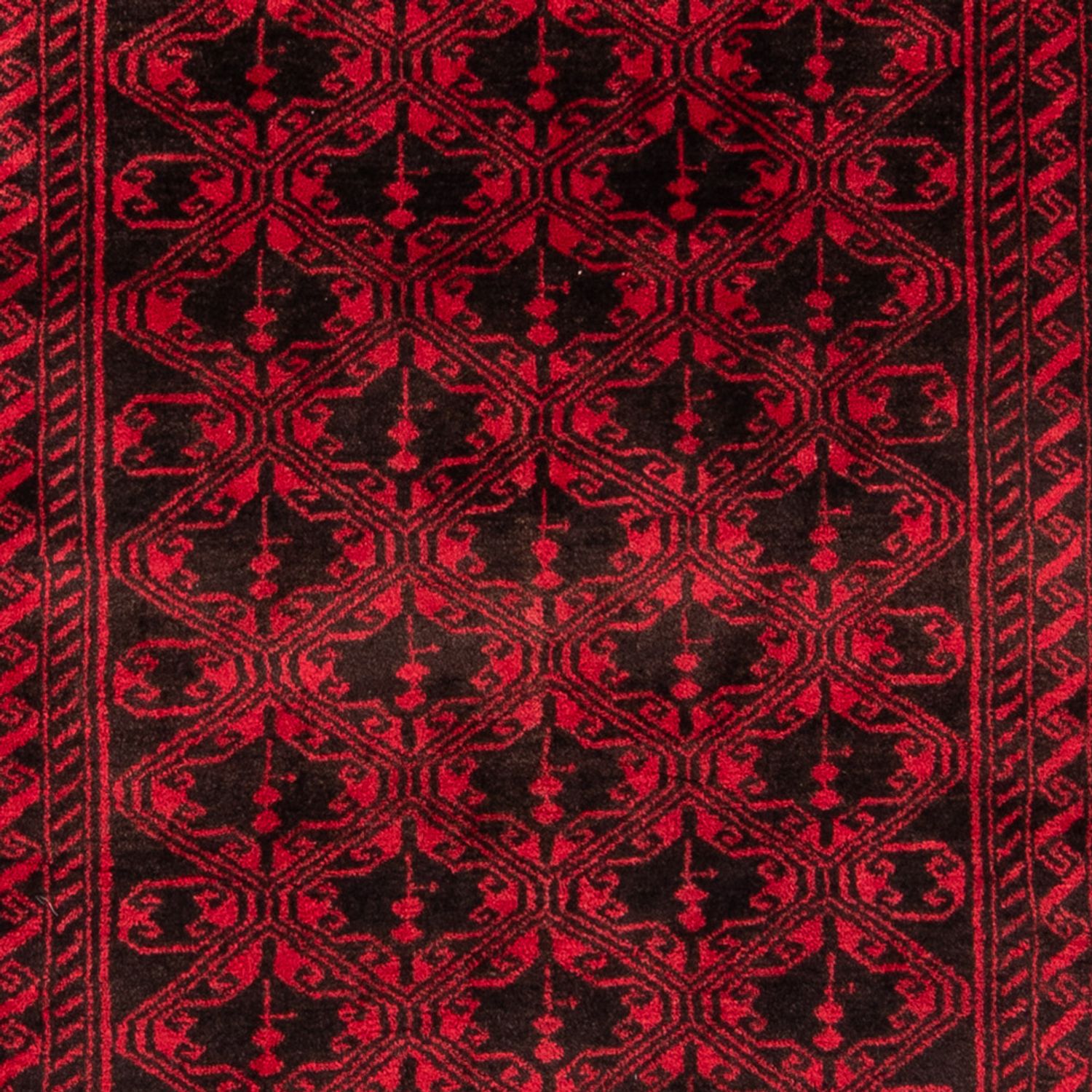 Belutsch Teppich - 220 x 120 cm - dunkelblau