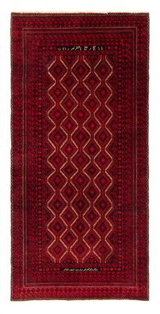 Tapis de couloir Tapis Belutsch - 198 x 92 cm - rouge