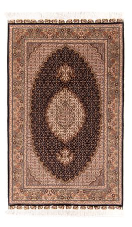 Tapis persan - Tabriz - Royal - 160 x 103 cm - bleu foncé