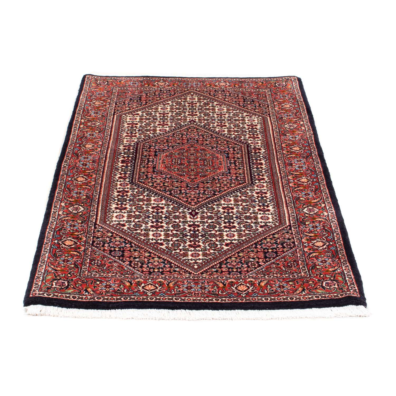 Perzisch tapijt - Bijar - Koninklijk - 138 x 78 cm - beige