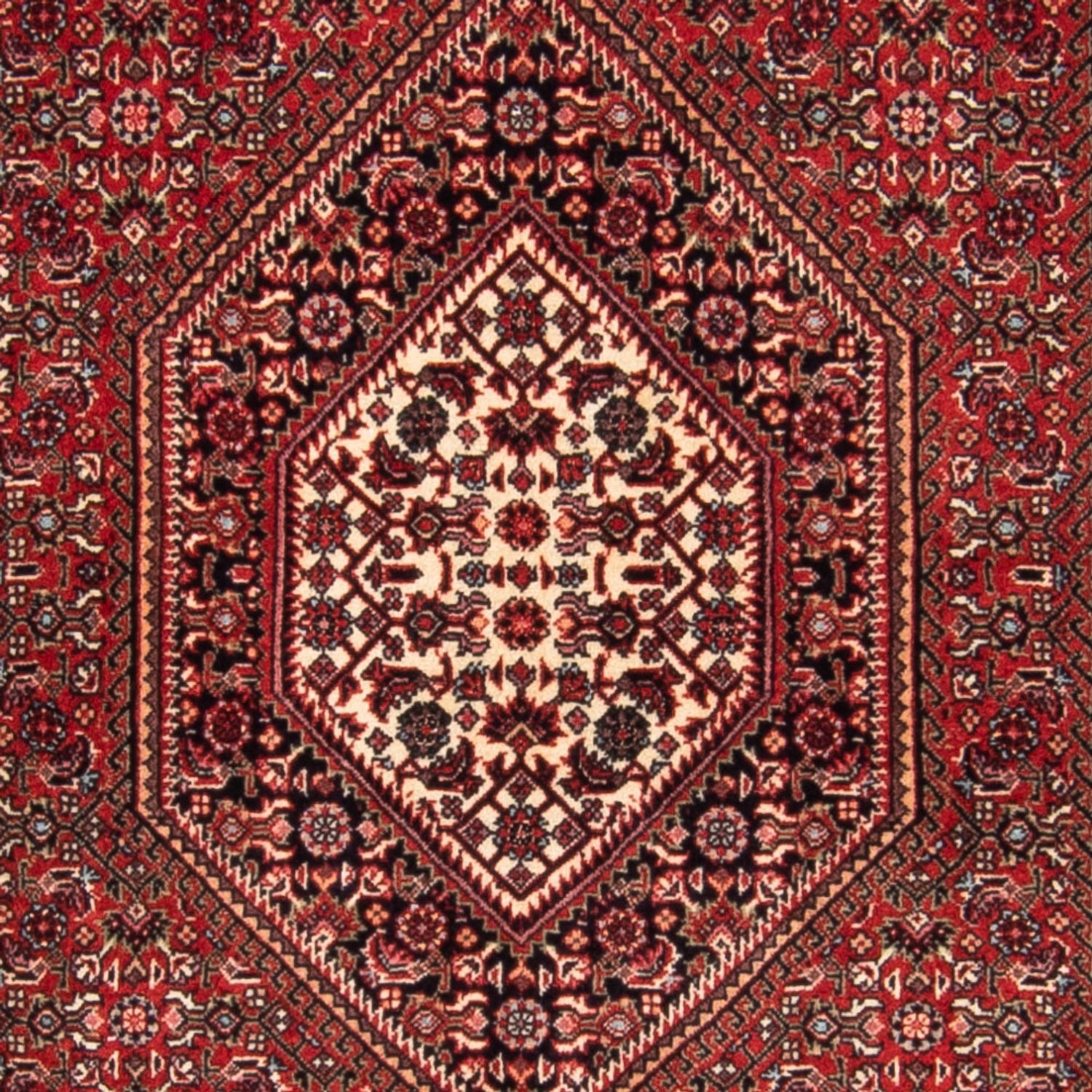 Perzisch tapijt - Bijar - Koninklijk - 150 x 90 cm - rood