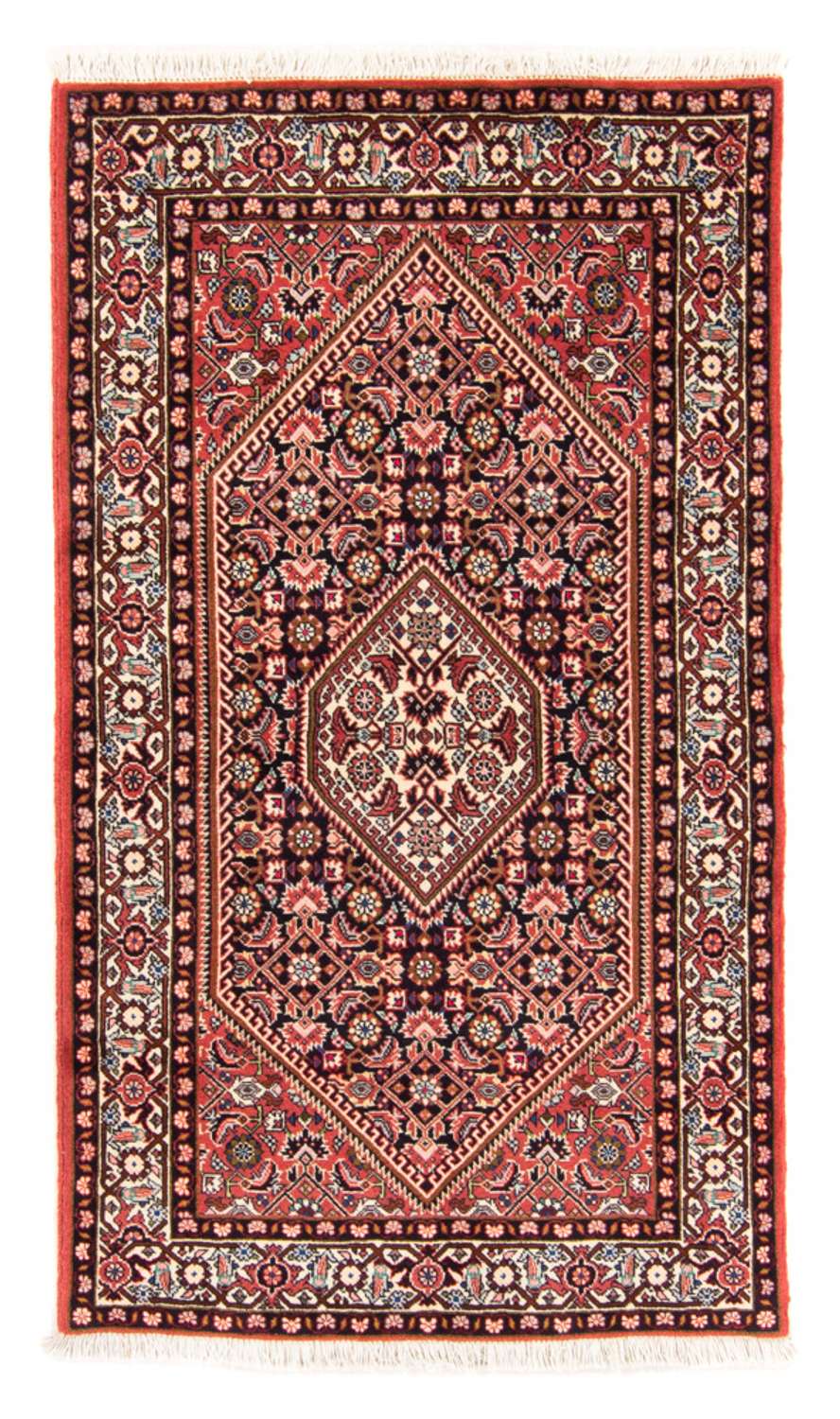Persisk tæppe - Bijar - Royal - 144 x 84 cm - rød